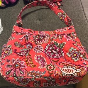 Vera Bradley call me Coral reversible  Shoulder Bag